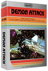 Demon Attack - Box - 3D Image