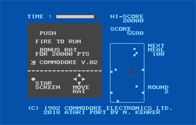 Radar Rat Race - Screenshot - Game Title Image