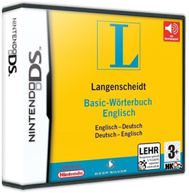 Langenscheidt Basic-Woerterbuch Englisch - Box - 3D Image