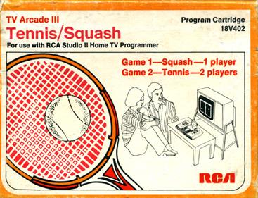 TV Arcade III: Tennis + Squash - Box - Front Image