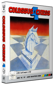 Colossus Chess 4 - Box - 3D Image