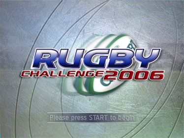 Rugby 06 - Screenshot - Game Title Image