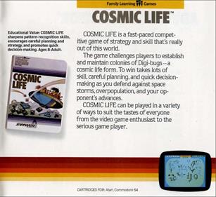 Cosmic Life - Advertisement Flyer - Front Image