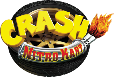 Crash Nitro Kart - Clear Logo Image