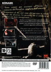Silent Hill 3 - Box - Back Image