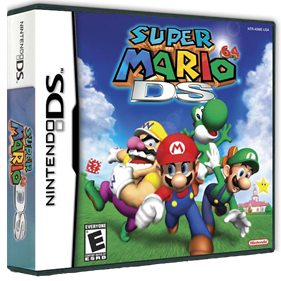 Super Mario 64 DS - Box - 3D Image