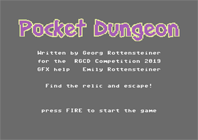 Pocket Dungeon - Screenshot - Game Title Image