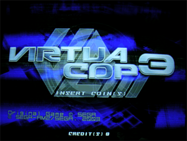 Virtua Cop 3 - Screenshot - Game Title Image