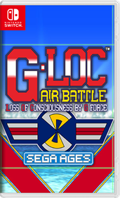 SEGA AGES G-LOC AIR BATTLE - Box - Front - Reconstructed Image