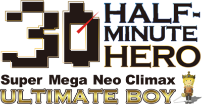 Half-Minute Hero: Super Mega Neo Climax Ultimate Boy - Clear Logo Image