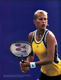 Anna Kournikova's Smash Court Tennis - Advertisement Flyer - Front Image