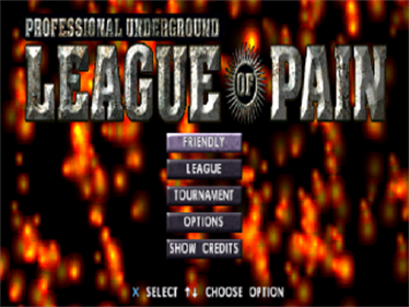 Professional Underground League of Pain - Screenshot - Game Title Image