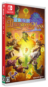 Legend of Mana - Box - 3D Image