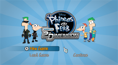 Phineas and Ferb: Across the 2nd Dimension - Screenshot - Game Title Image