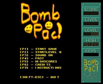 Bomb Pac - Screenshot - Game Title Image