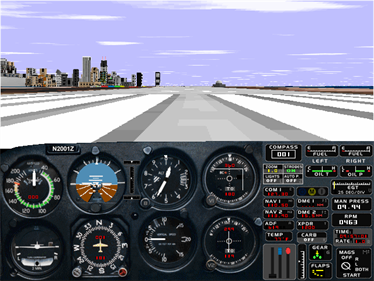 Microsoft Flight Simulator for Windows 95 - Screenshot - Gameplay Image