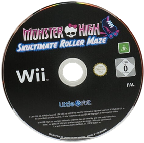 Monster High: Skultimate Roller Maze - Disc Image