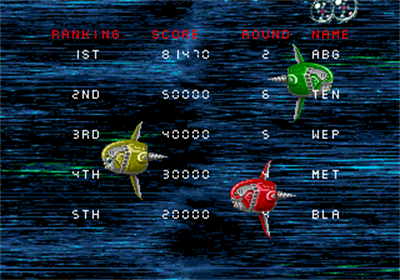 Metal Black - Screenshot - High Scores Image