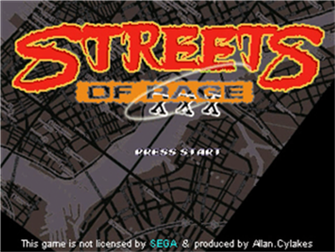 Streets of Rage XXX - LaunchBox Games Database