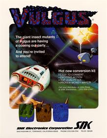 Vulgus - Advertisement Flyer - Front Image