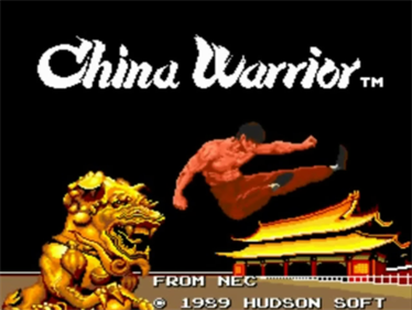 China Warrior - Screenshot - Game Title Image
