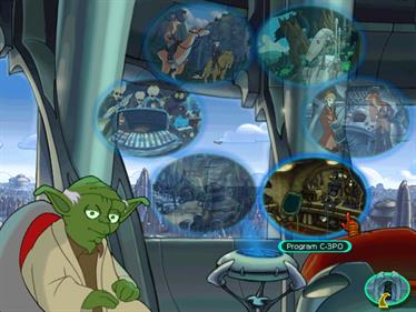 Star Wars: Yoda's Challenge: Activity Center - Screenshot - Game Select Image