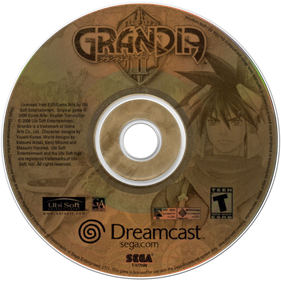 Grandia II - Disc Image