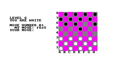Draughts / Checkers - Screenshot - Gameplay Image