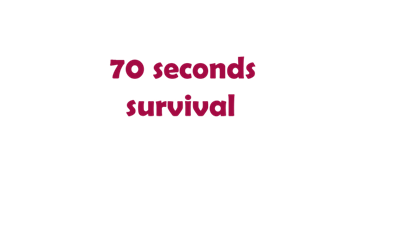 70 Seconds Survival - Clear Logo Image