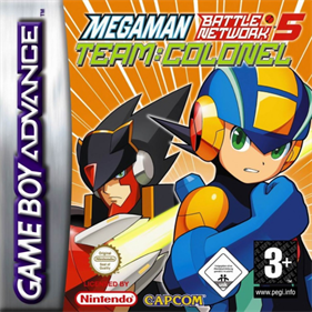 Mega Man Battle Network 5: Team Colonel - Box - Front Image