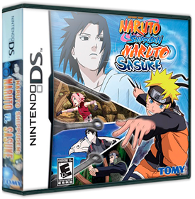 Naruto Shippuden: Naruto vs Sasuke - Box - 3D Image