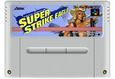 Super Strike Eagle - Fanart - Cart - Front Image