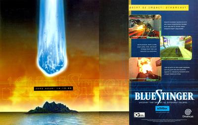 Blue Stinger - Advertisement Flyer - Front Image