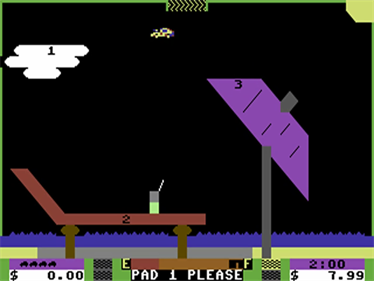 Space Taxi - Screenshot - Gameplay Image