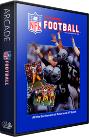 NFL Football - Box - 3D Image