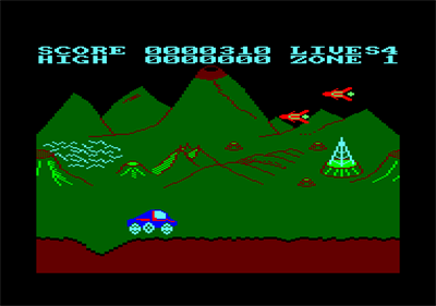 Moon Buggy - Screenshot - Gameplay Image