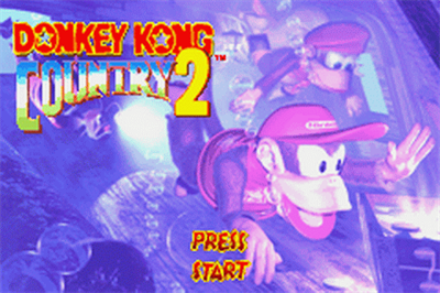 Donkey Kong Country 2 - Screenshot - Game Title Image