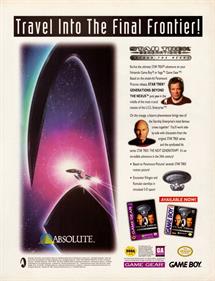 Star Trek: Generations: Beyond the Nexus - Advertisement Flyer - Front Image