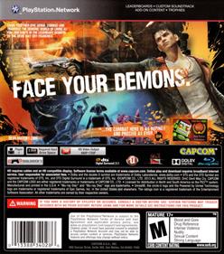 DmC: Devil May Cry - Box - Back Image