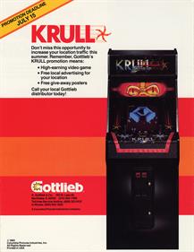 Krull - Advertisement Flyer - Back Image