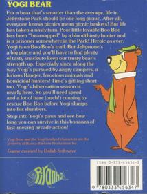 Yogi Bear - Box - Back Image