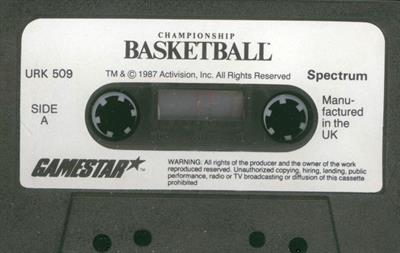 Championship Basketball Two-on-Two - Cart - Front Image