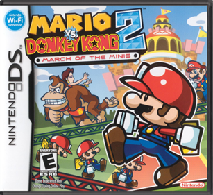 Mario vs. Donkey Kong 2: March of the Minis - Box - Front - Reconstructed Image