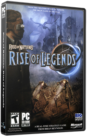 Rise of Nations: Rise of Legends - Box - 3D Image