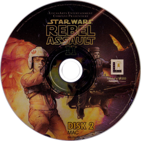 Star Wars: Rebel Assault II: The Hidden Empire - Disc Image