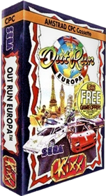 Out Run Europa - Box - 3D Image