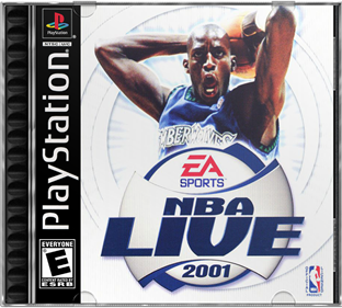 NBA Live 2001 - Box - Front - Reconstructed Image