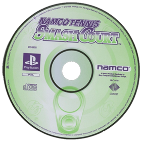 Namco Tennis Smash Court - Disc Image