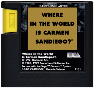 Where in the World is Carmen Sandiego? - Cart - Front Image