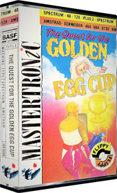 The Quest for the Golden Eggcup - Box - 3D Image
